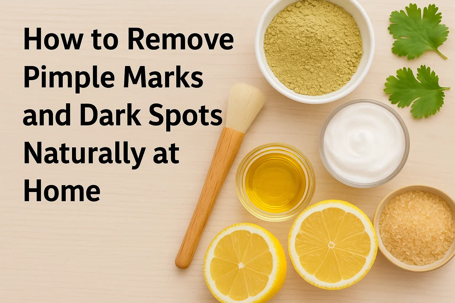 Natural remedies for pimple marks and dark spots with scientific evidence by dermatologist Dr. Anju Mehra